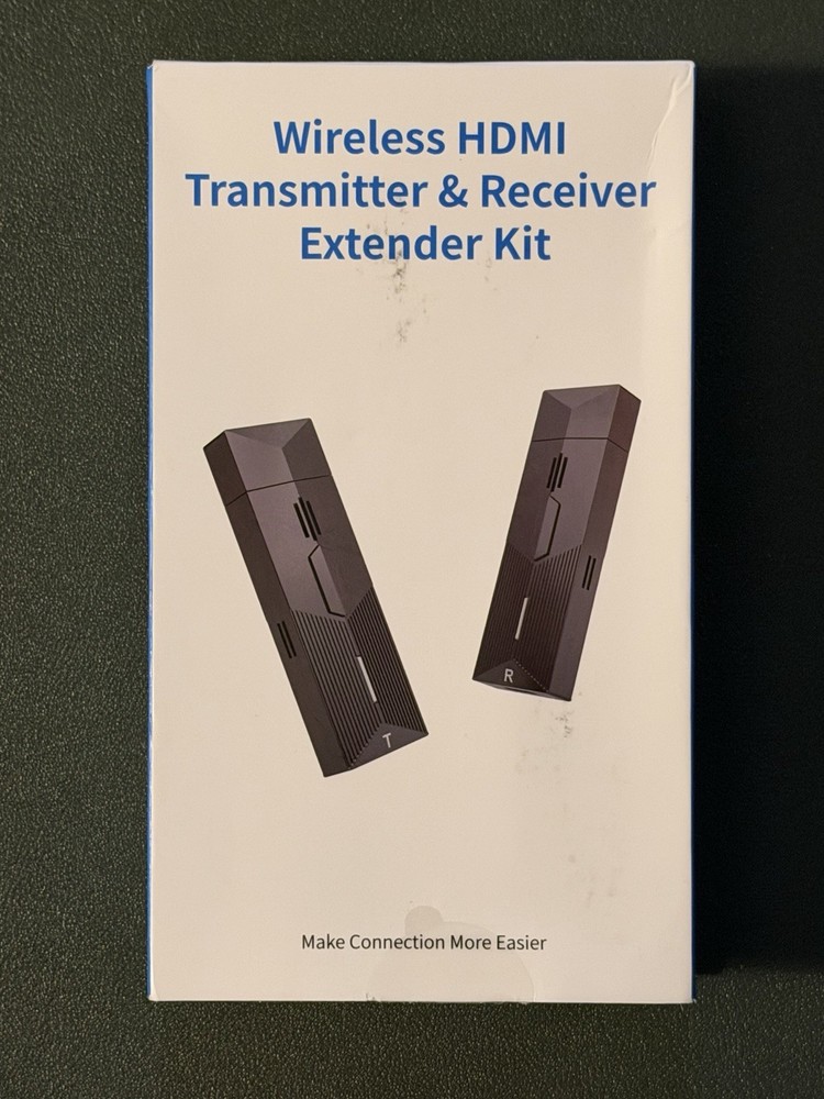 Wireless HDMI Transmitter Receiver Kit DT276W-A *New Open Box*