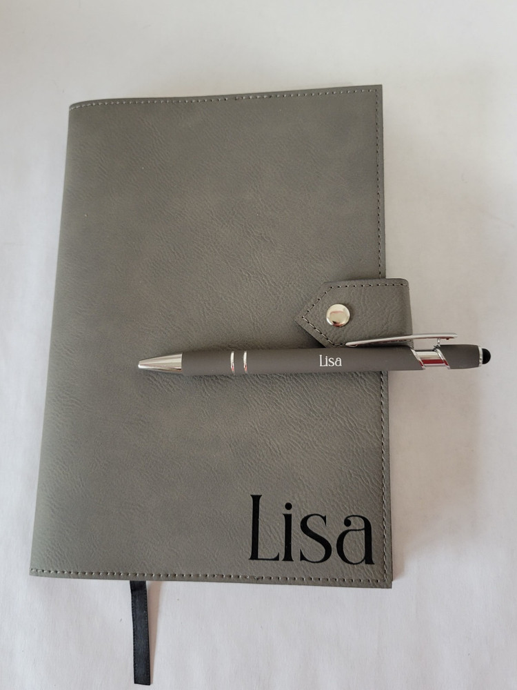 Personalized Journal and Matching Pen - LISA
