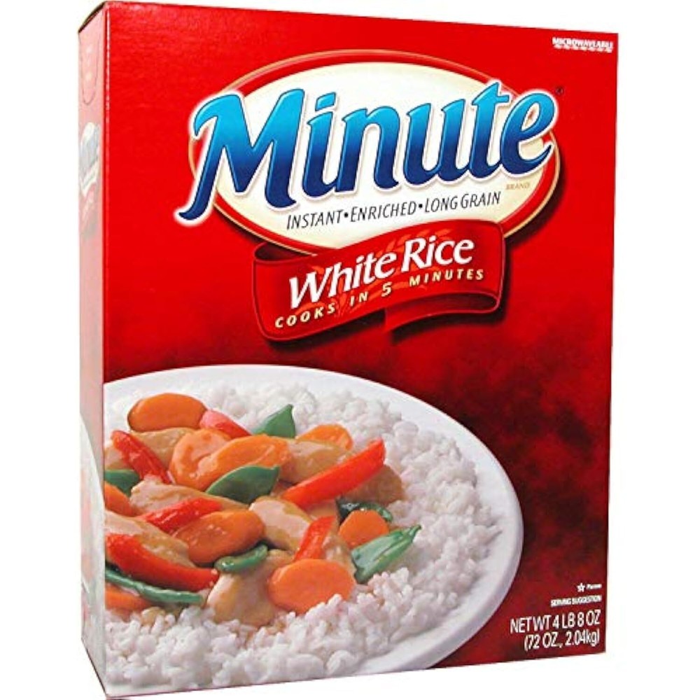 Minute Instant Enriched Long Grain White Rice, 72oz (3 Pack)