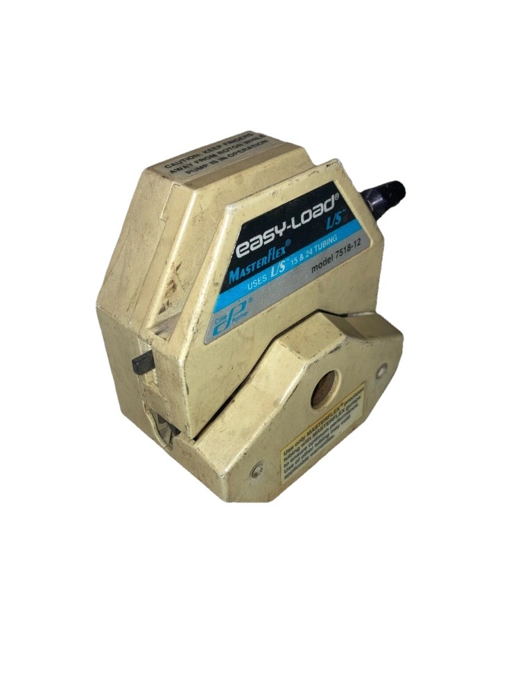 Masterflex 7518-12 Easy Load Pump Head with Mounting Screws - Used - Laboratory