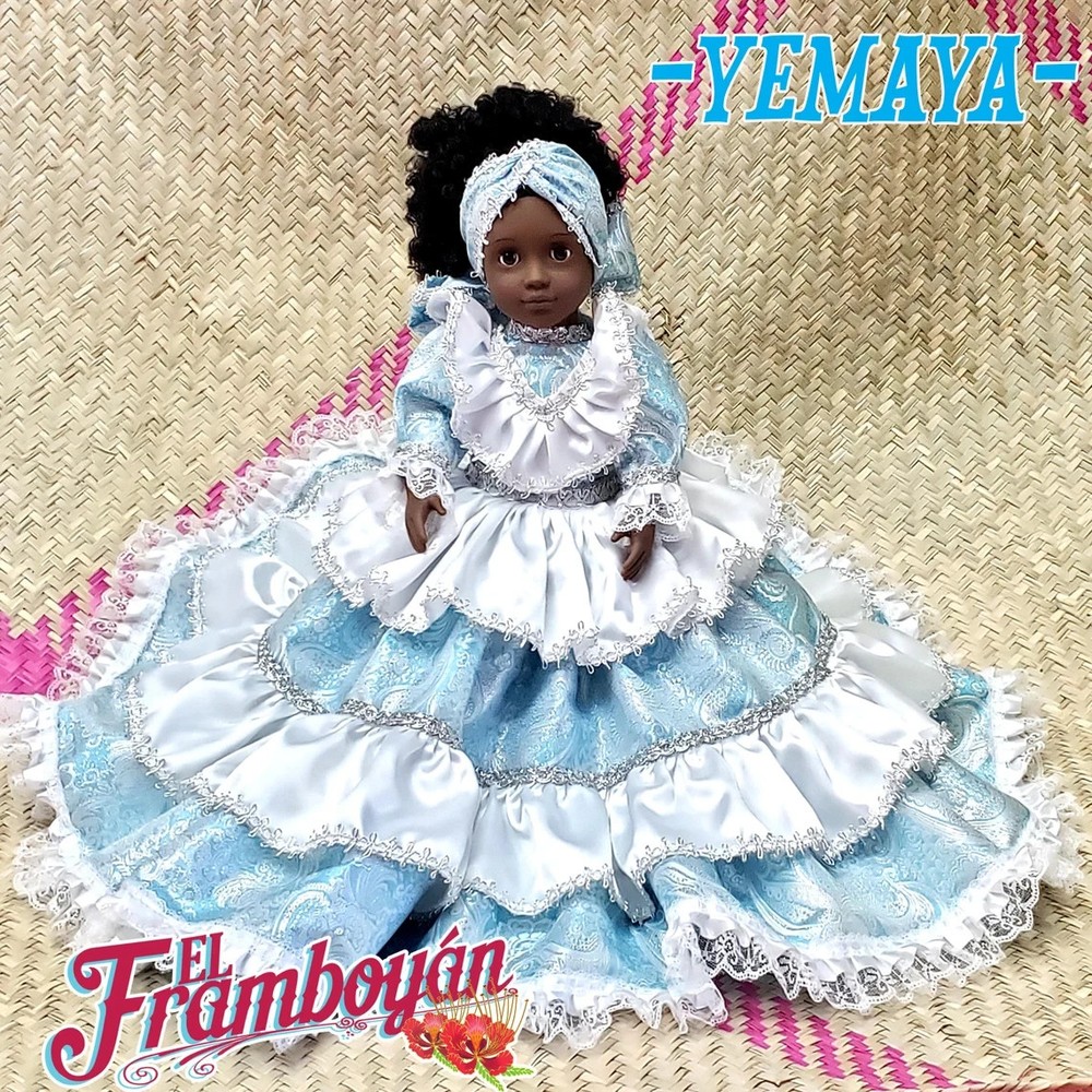 Handmade YEMAYA Doll 18" TALL