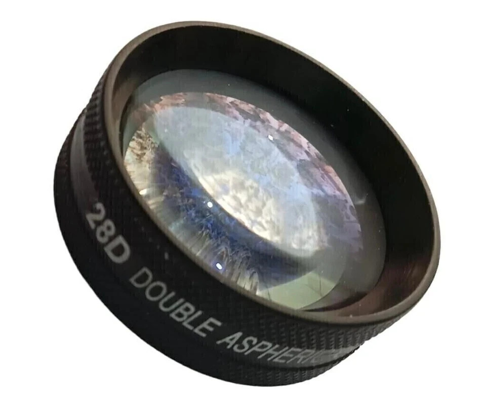 28D DOUBLE ASPHERIC LENS IN BLACK UNIQUE BOX