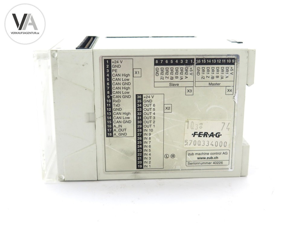 ZUB Position and Synchronization Module MACS3 Motion Control Module