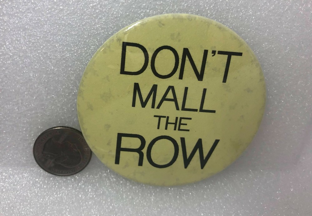 Don't Mall The Row Pin