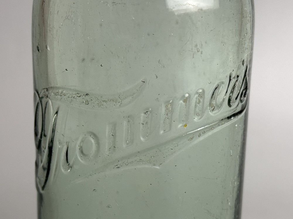 Frommer's Vintage Clear Glass Bottle