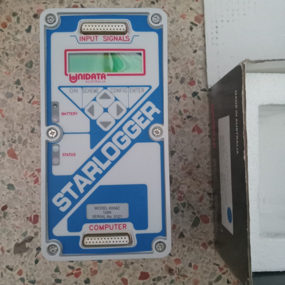 Unidata 6004C 128K Starlogger Data Logger "NOS"