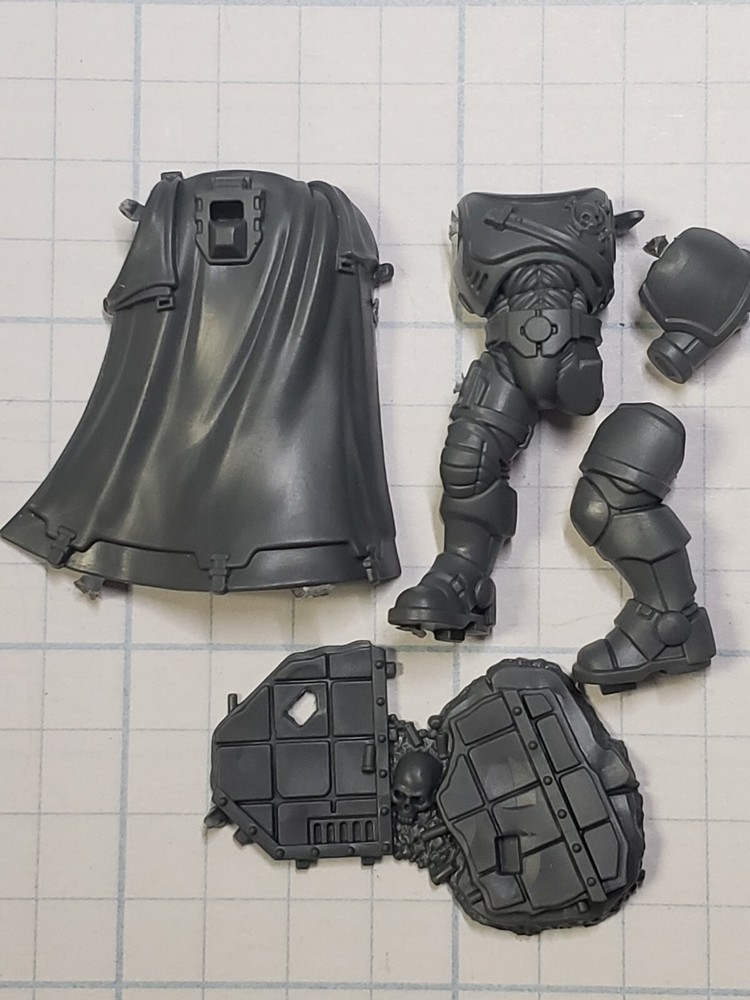 Warhammer 40k Space Marine Bits Eliminator Sniper Phobos Sergeant Cape Body #37