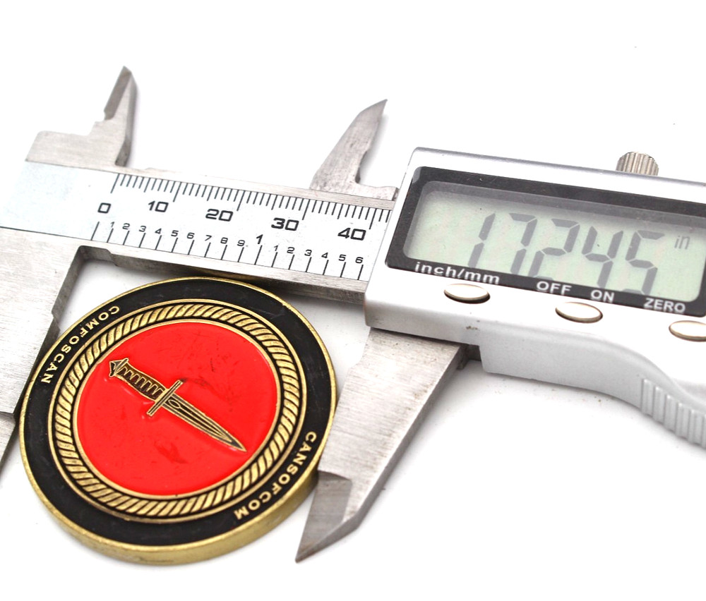 Canadian CANSOFCOM COMFOSCAN Special Operations Command Challenge Coin