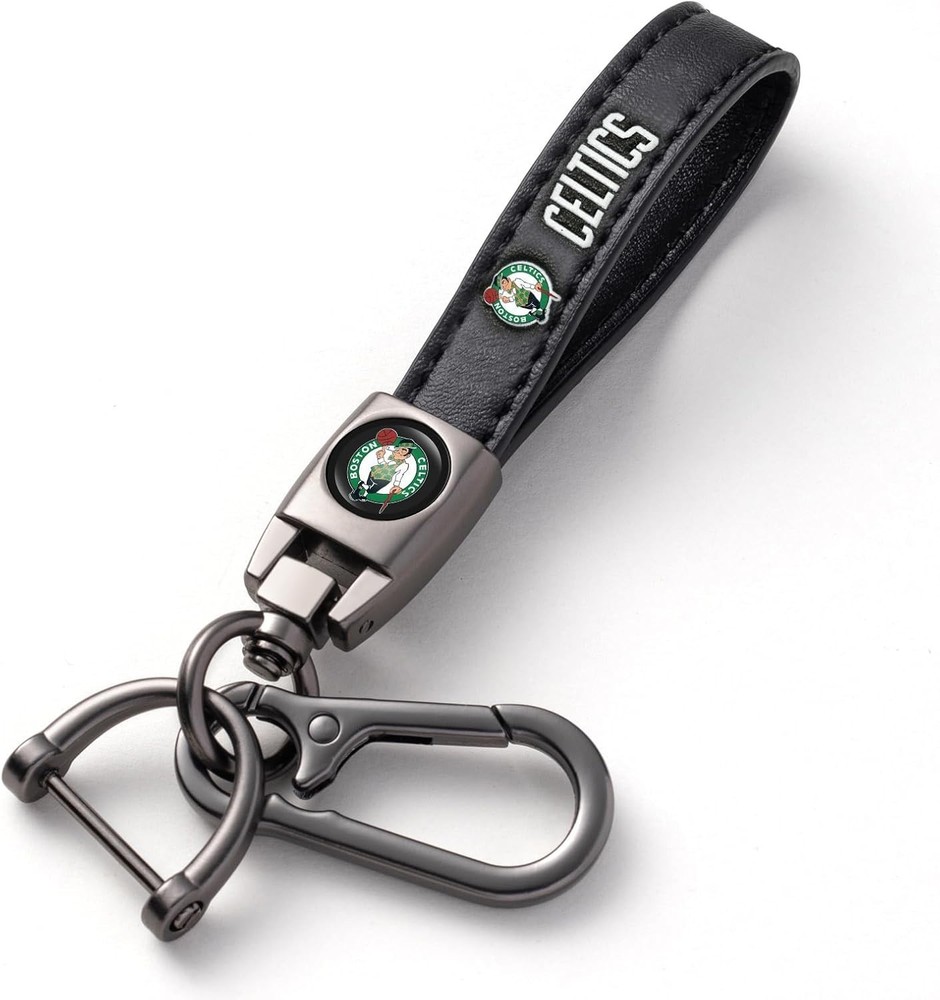 Boston Celtics Keychain w Mini Screwdriver Carabiner Key Holder NBA Fan Gift