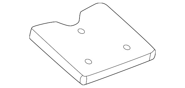 Genuine GM High Mount Lamp Insulator 86777480