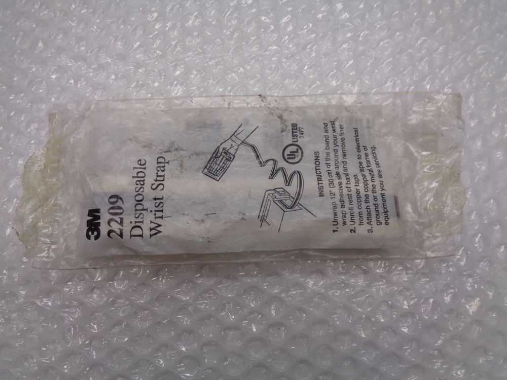 3M 2209 DISPOSABLE WRIST STRAP NSMP