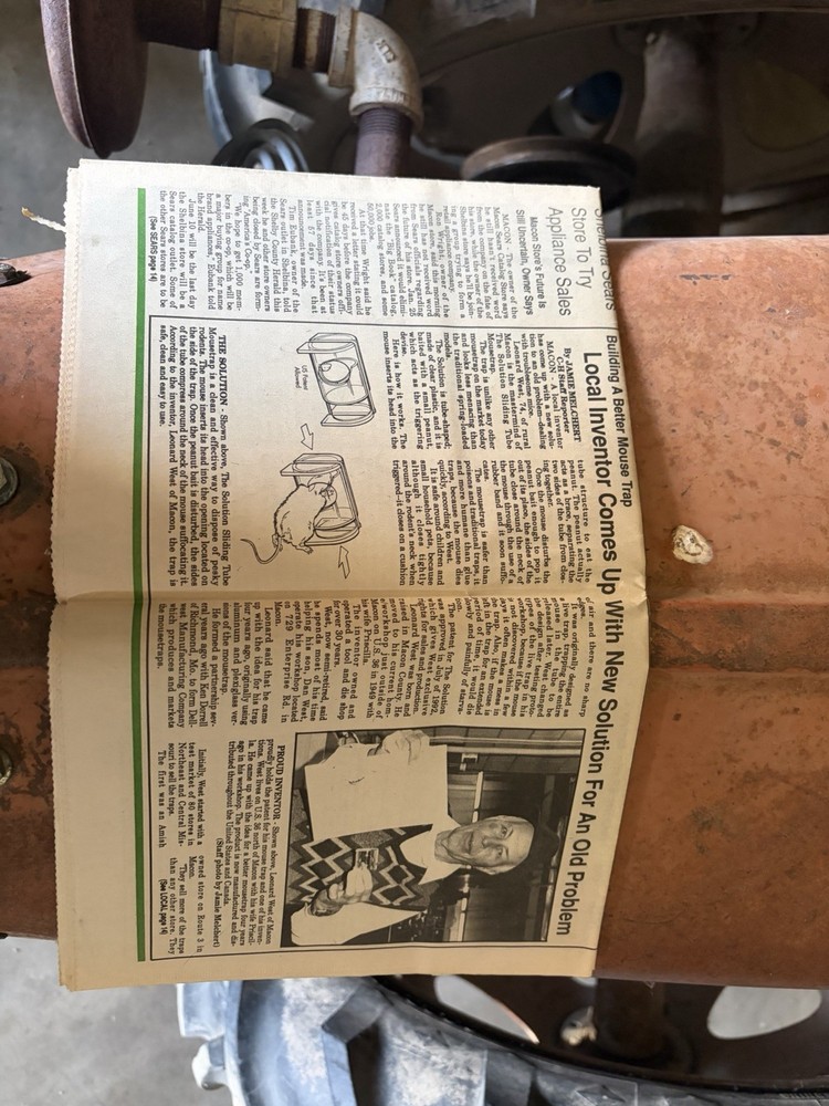 The Sliding Tube Mouse Trap