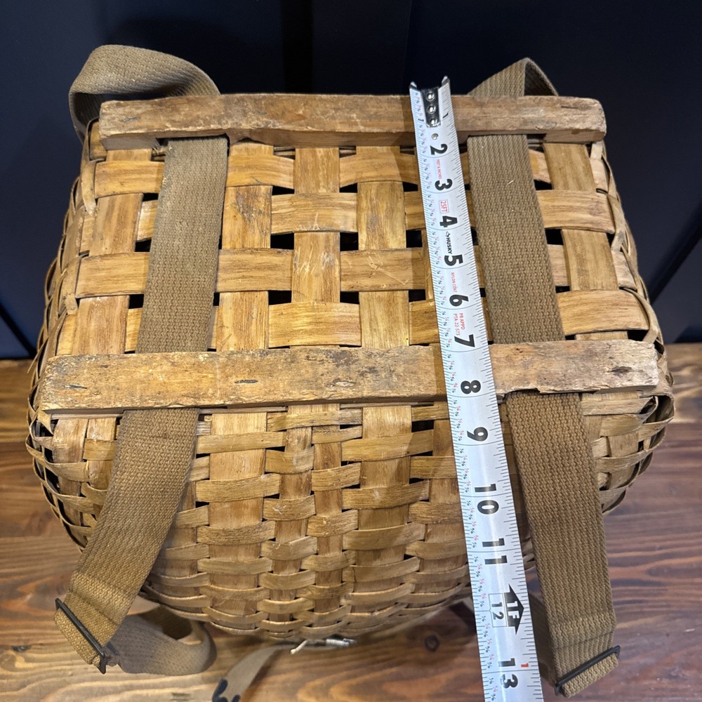 Antique Adirondack Trappers Backpack Rustic