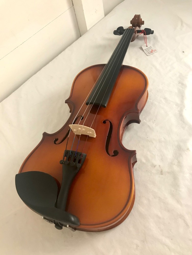 Violin w/ Case & Bow. Unbranded. 4/4 Full-Size