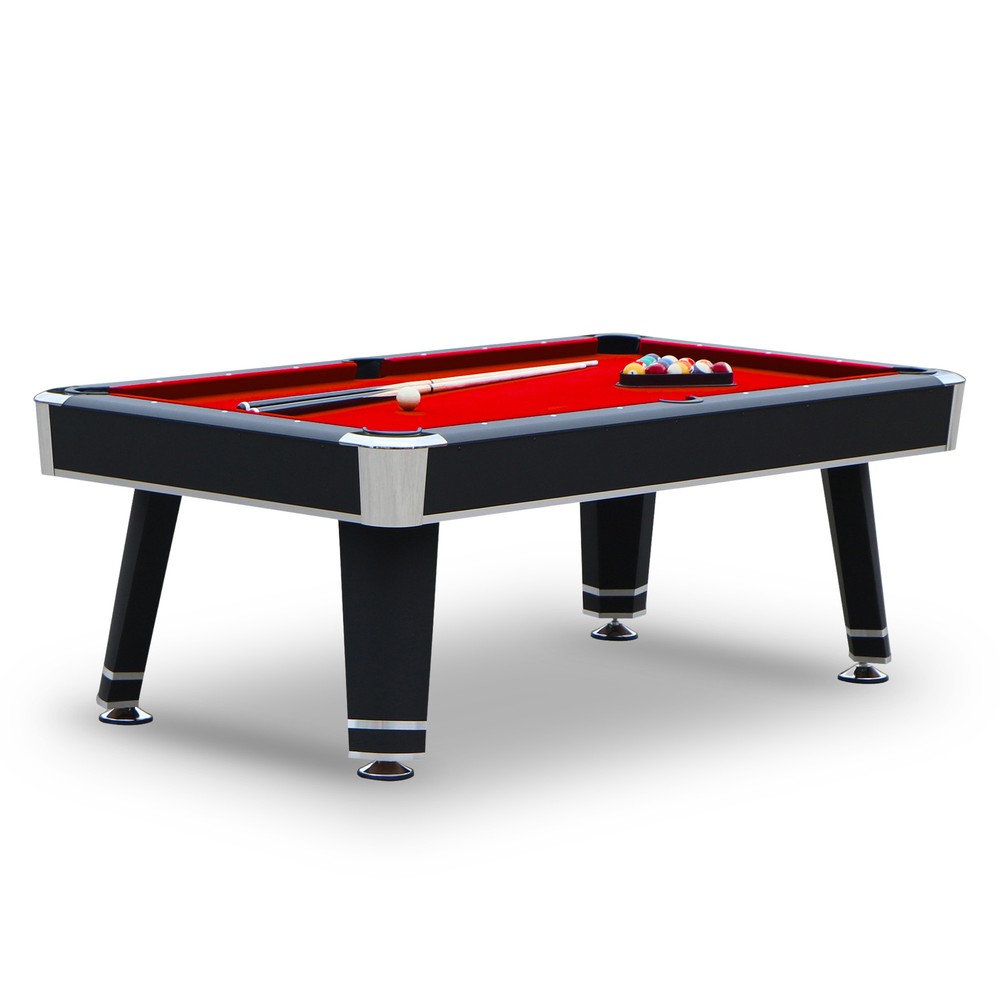 Jupiter 7-ft Pool Table - Black