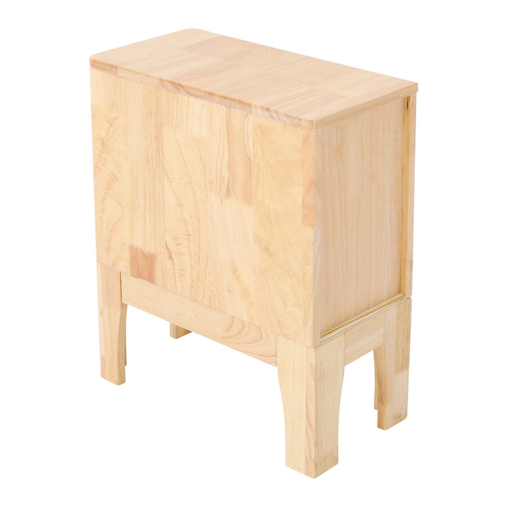 Wood Bedside Table, Sofa Side Table, Bedside Table with Drawers Bedside Table