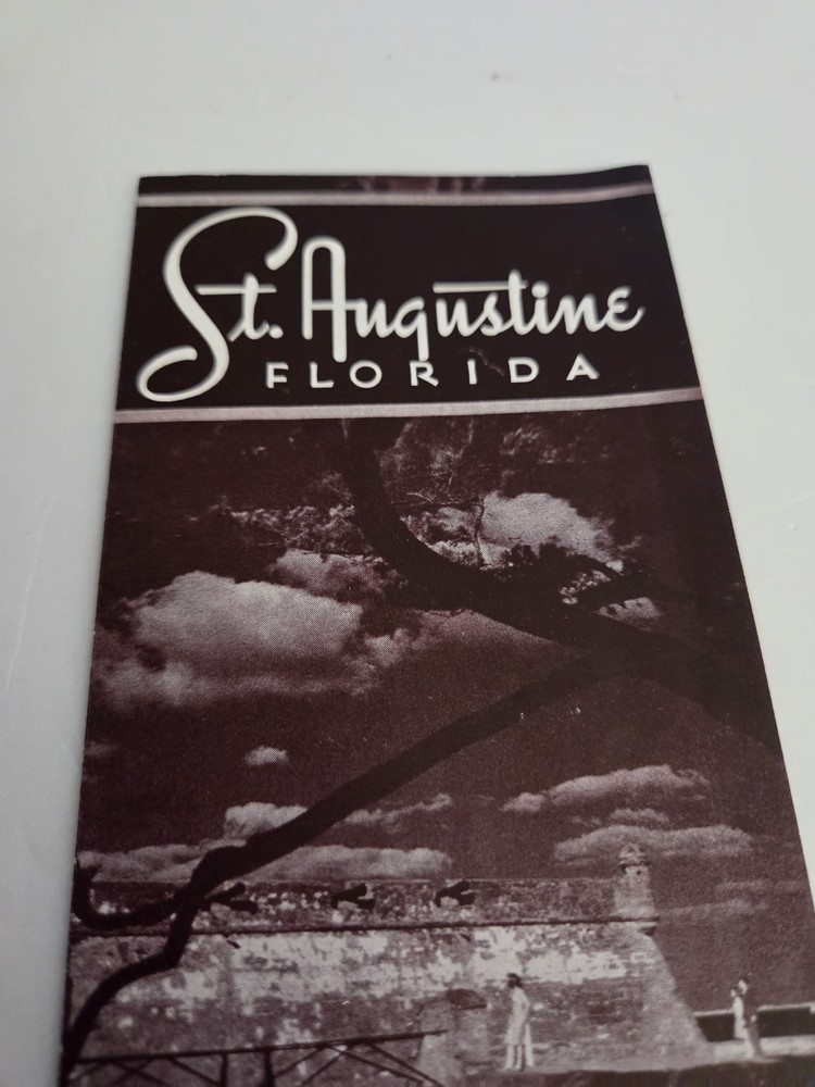 Small Vintage St. Augustine Brochure