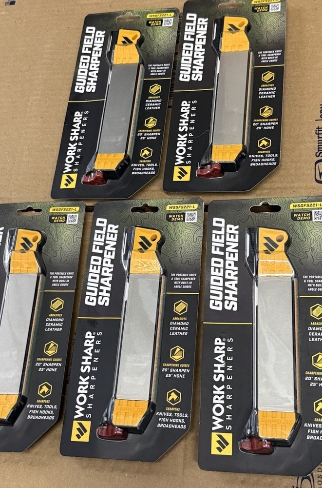 WORK SHARP Work Sharp Guided Field Sharpener, For Compact Hunting-NIB-free Shipp