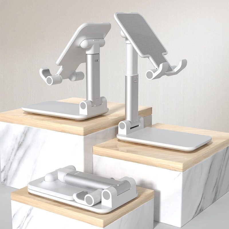 Adjustable Cell Phone Tablet Stand Desktop Holder Mount Mobile Phone iPad iPhone
