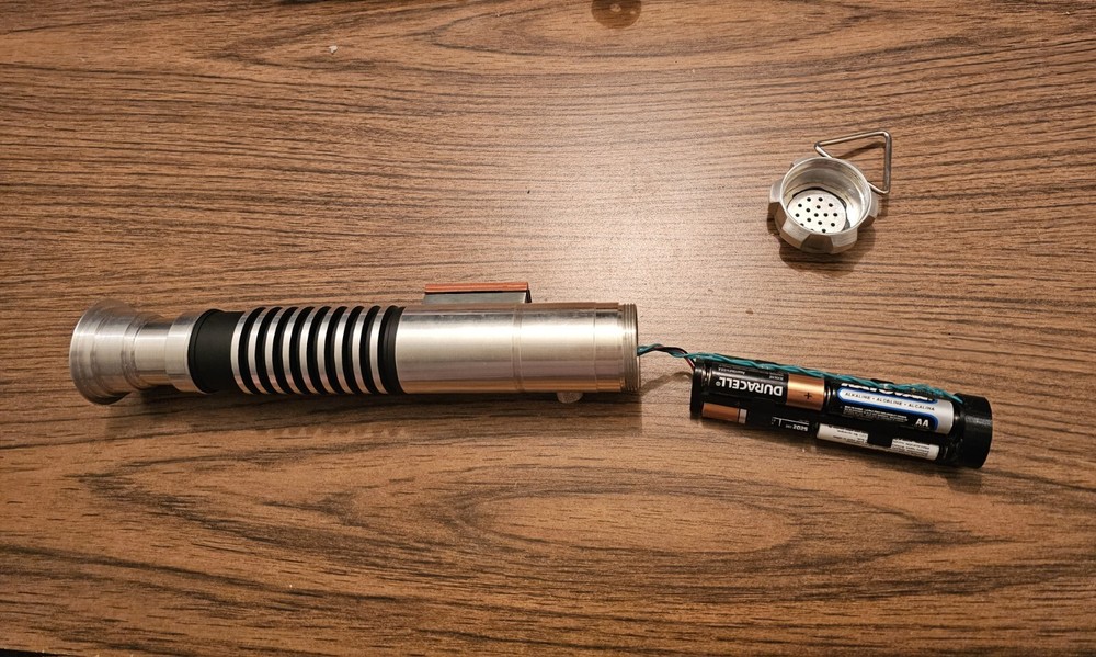 Luke Skywalker Force Fx V2 Custom Lightsaber Converted