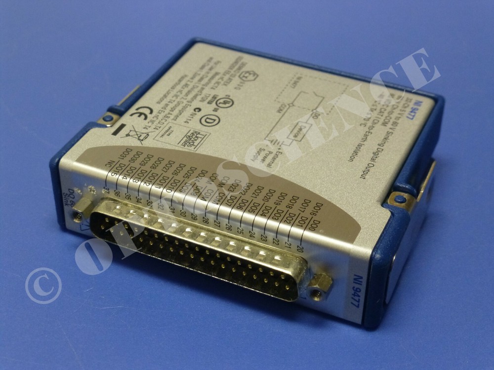 National Instruments NI 9477 cDAQ Sinking Digital Output Module, 60V 32ch