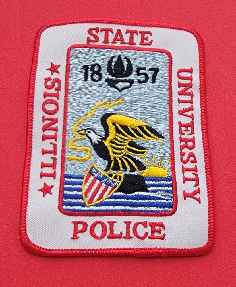 Illinois University State  Police Patch