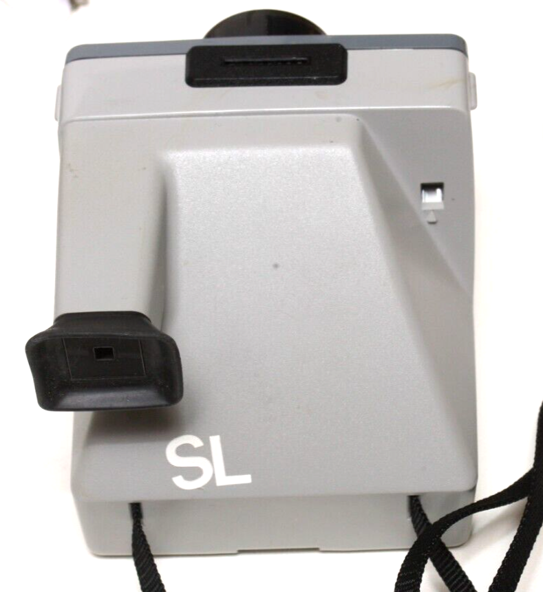 POLAROID CAMERA-THE BUTTON-TESTED-WITH STRAP