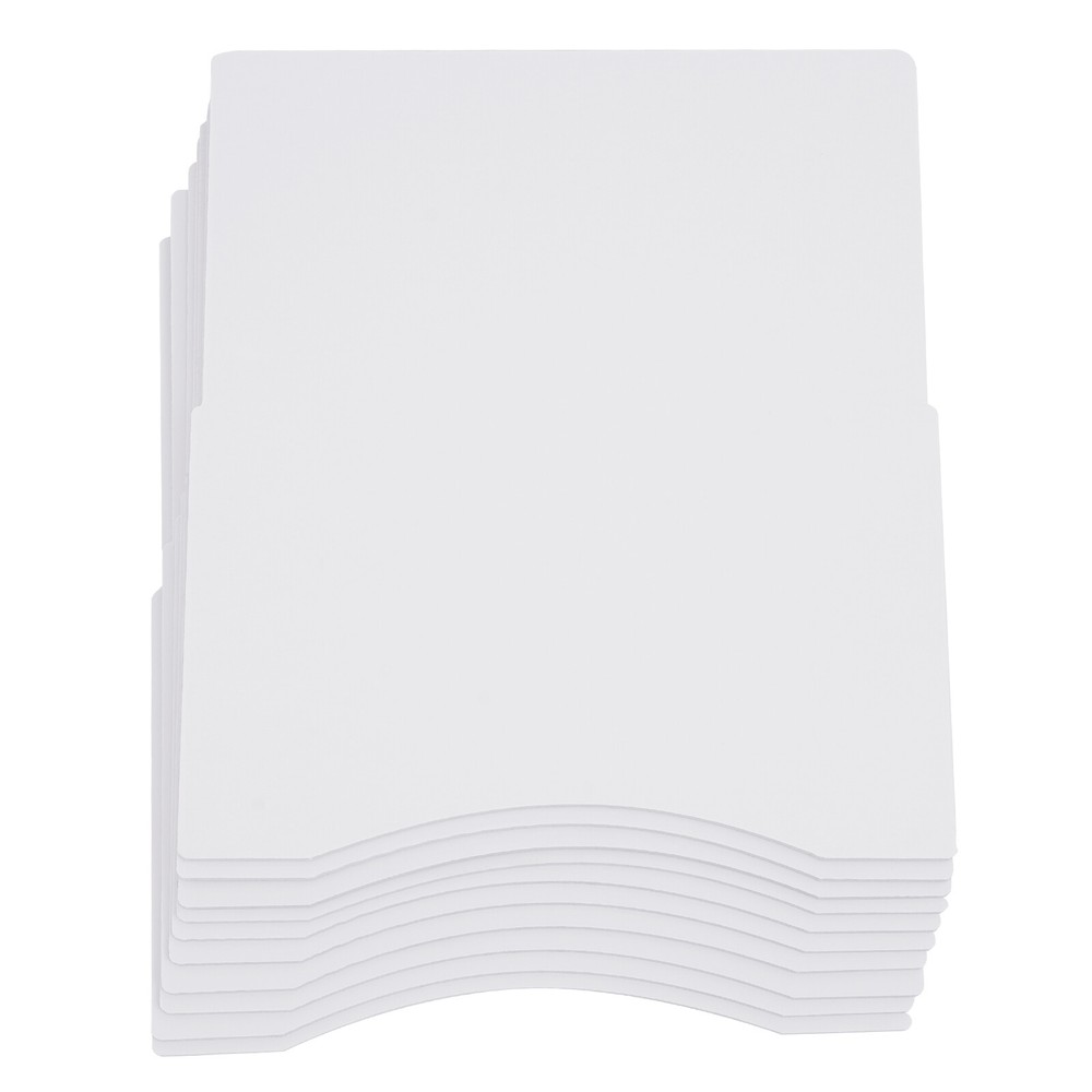 11-Compartment Vertical Desktop Sorter, Blue, Durable Organizer for Letters