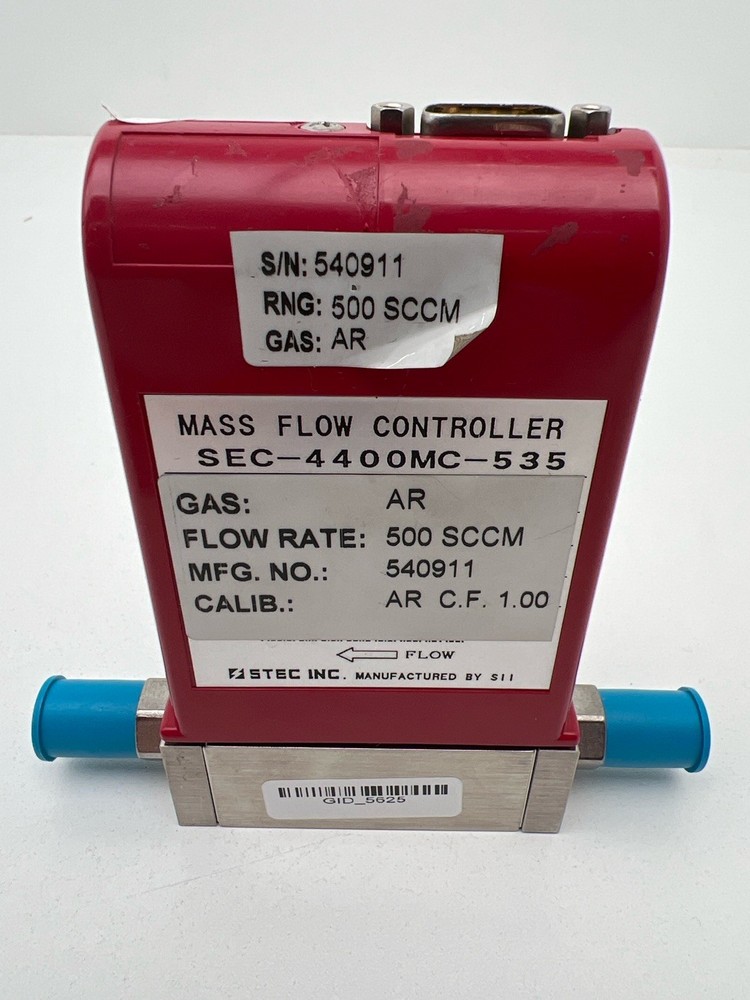 STEC SEC-4400MC-535 500 SCCM Mass Flow Controller, VCR