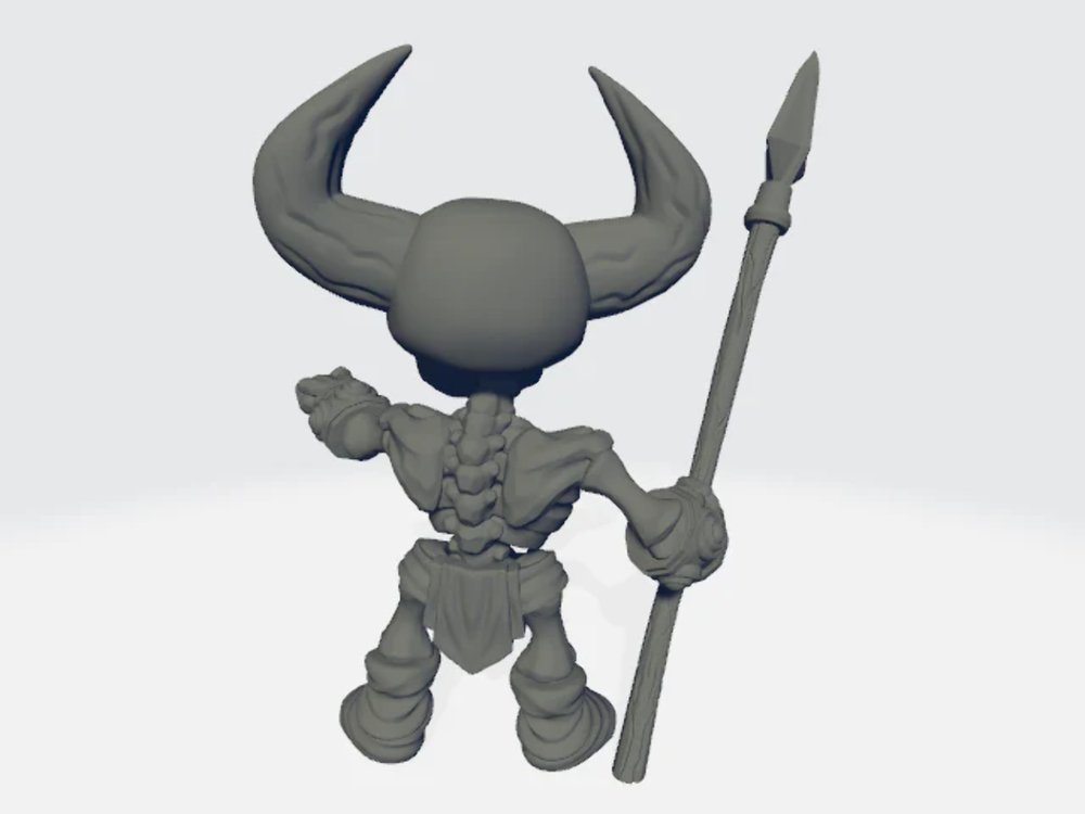 Chibiatures - Skeleton Leader #2