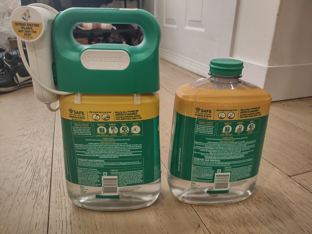 Spruce Weed & Grass Killer eco-friendly herbicide Snap and spray system bundle.