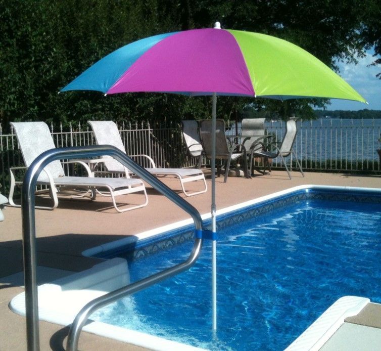 Leaf Bone - Leaf Net Skimmer Clip, Pool Net Ladder Attachment (Net Not Included)