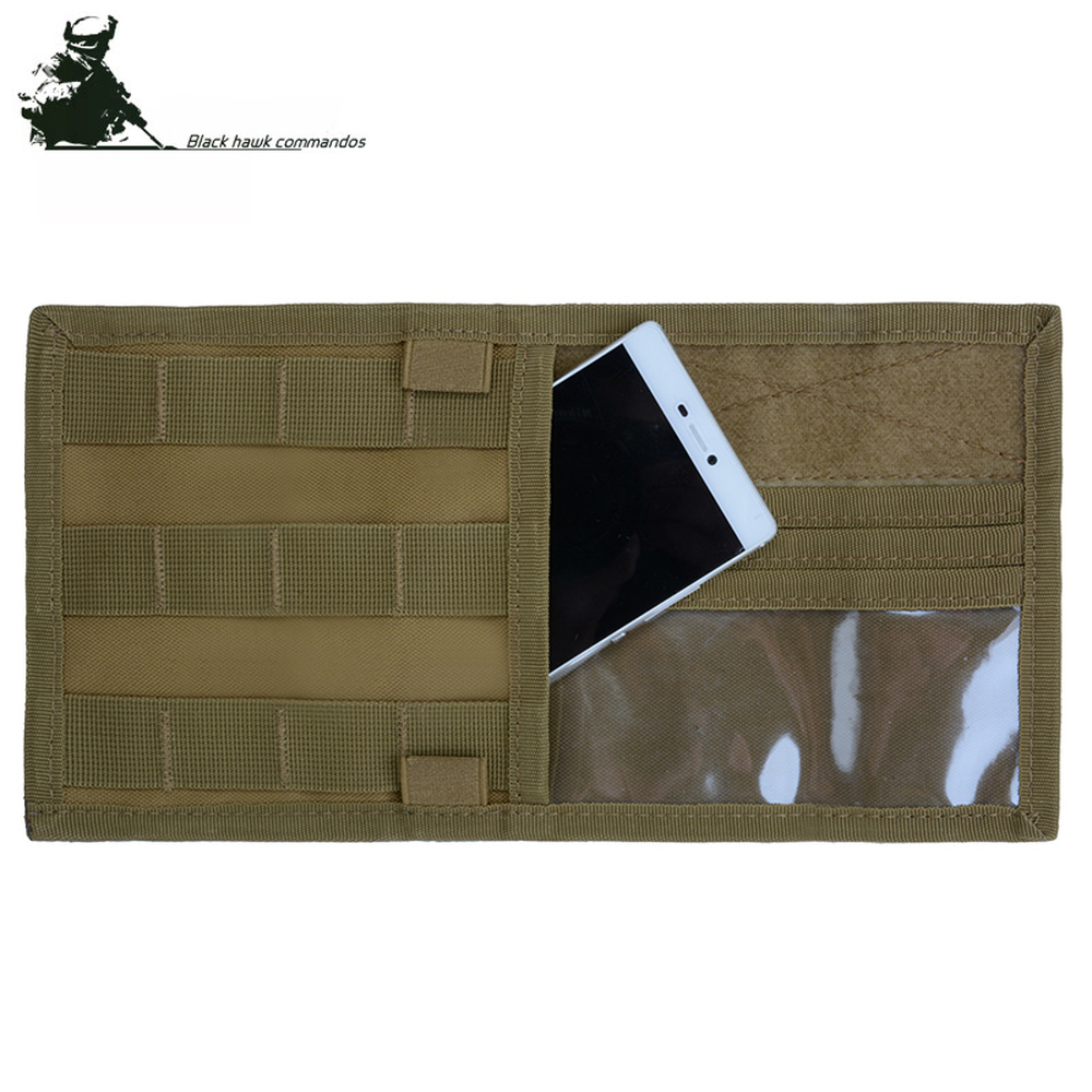 Tactical MOLLE Visor Panel Car Visor Cover Organizer Panel Storage Holder Pouch