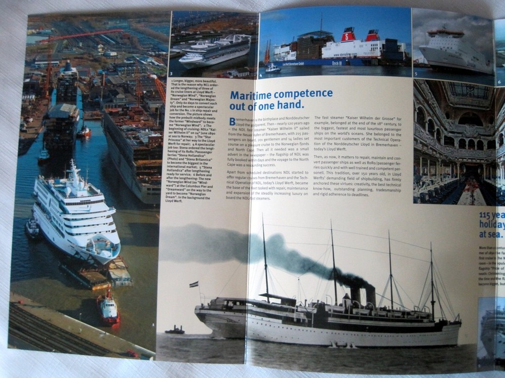 Lloyd Werft Shipyard Brochure