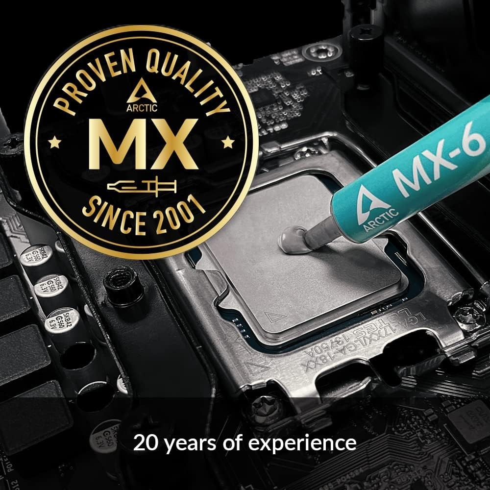 ARCTIC MX-6 (4 g) - Ultimate Performance Thermal Paste for Grams)