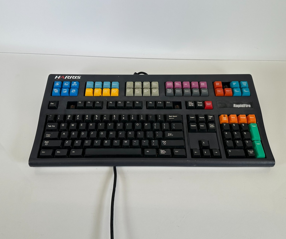 Harris Rapidfire Devlin Group Electronics F1-KMX-143-610-501 Keyboard