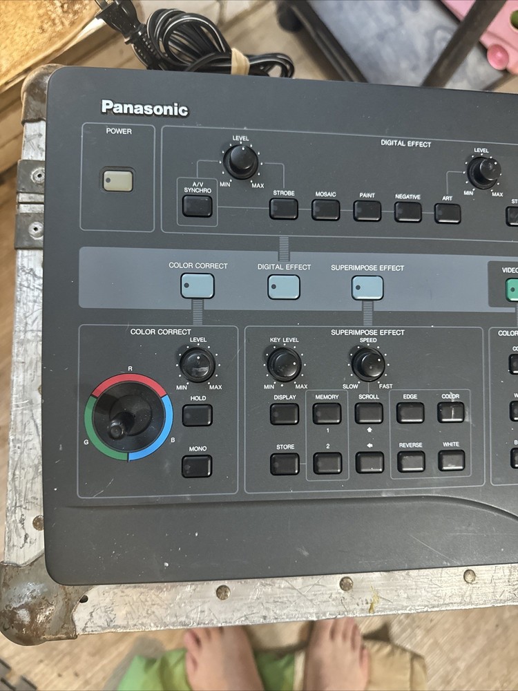 Panasonic WJ-AVE3 FX Digital Generator Video Effects Processor Mixer RARE HTF