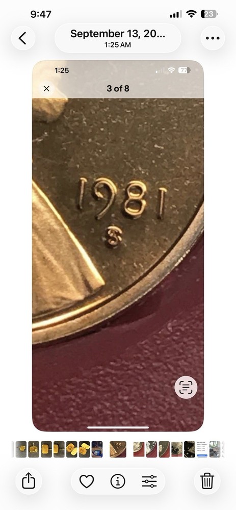 The 1981 United States Mint Proof Set Type 2