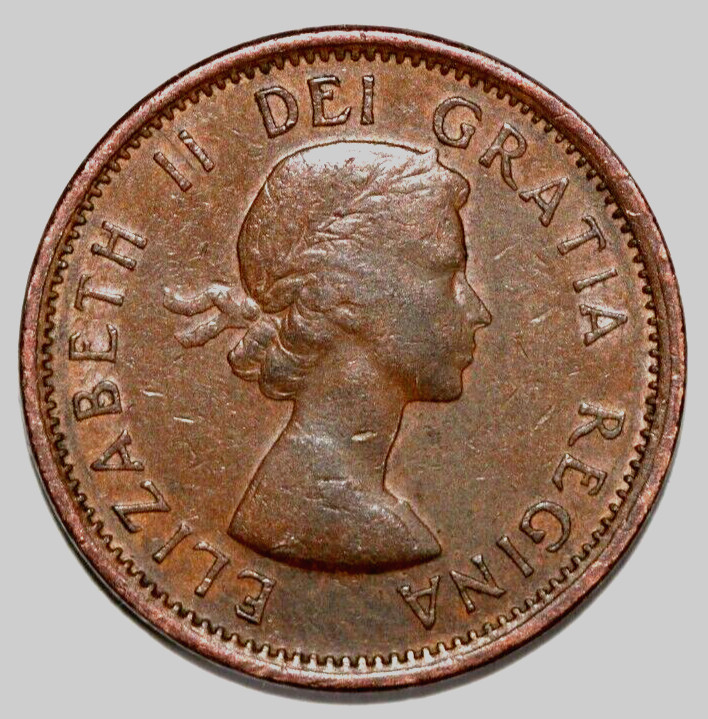 Canada  1960   Cent  Elizabeth II   19mm