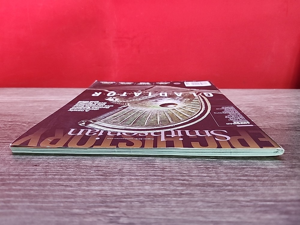 Epic History Smithsonian Magazine August 2016 Issue Gladiator