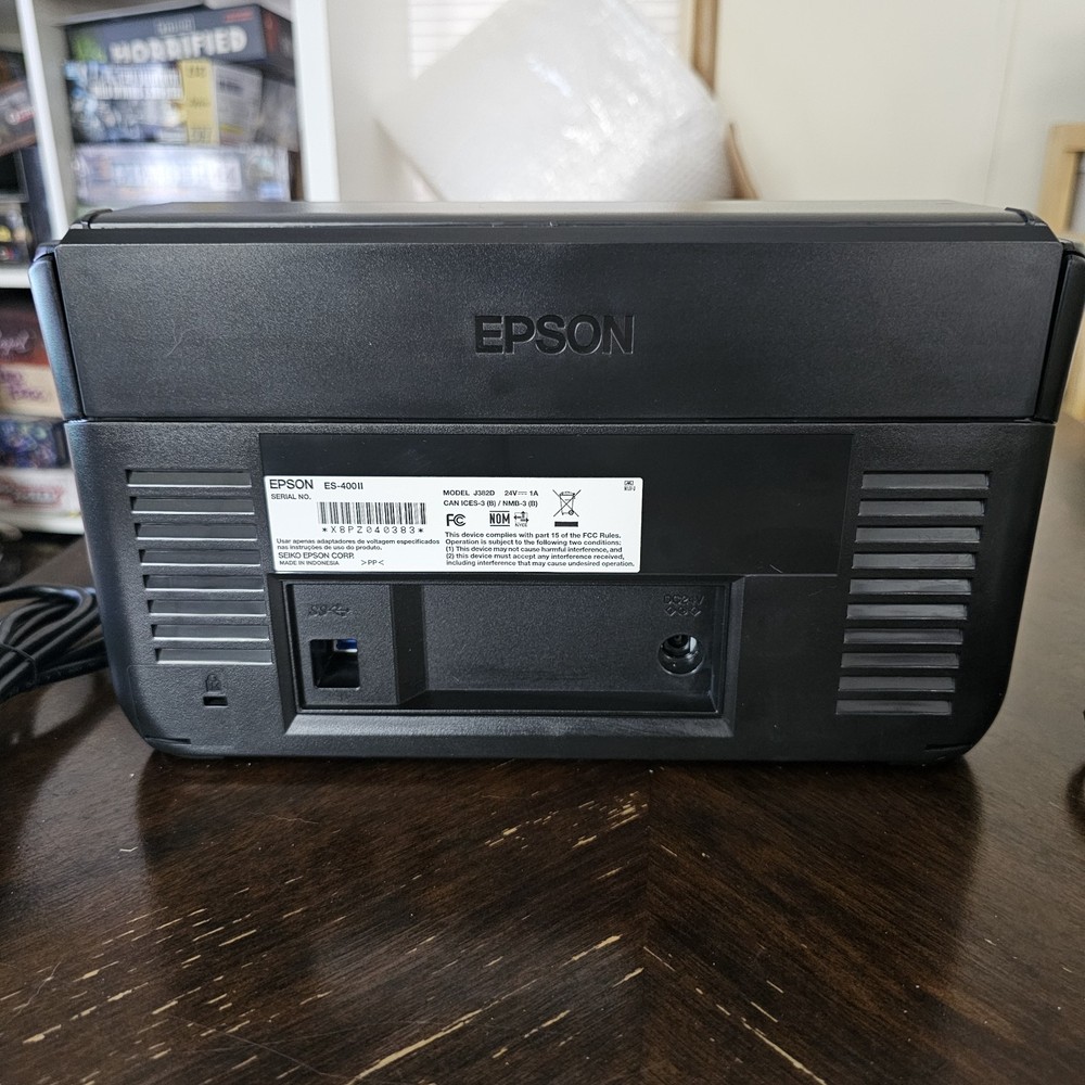 Epson WorkForce ES-400 II Duplex Desktop Document Scanner