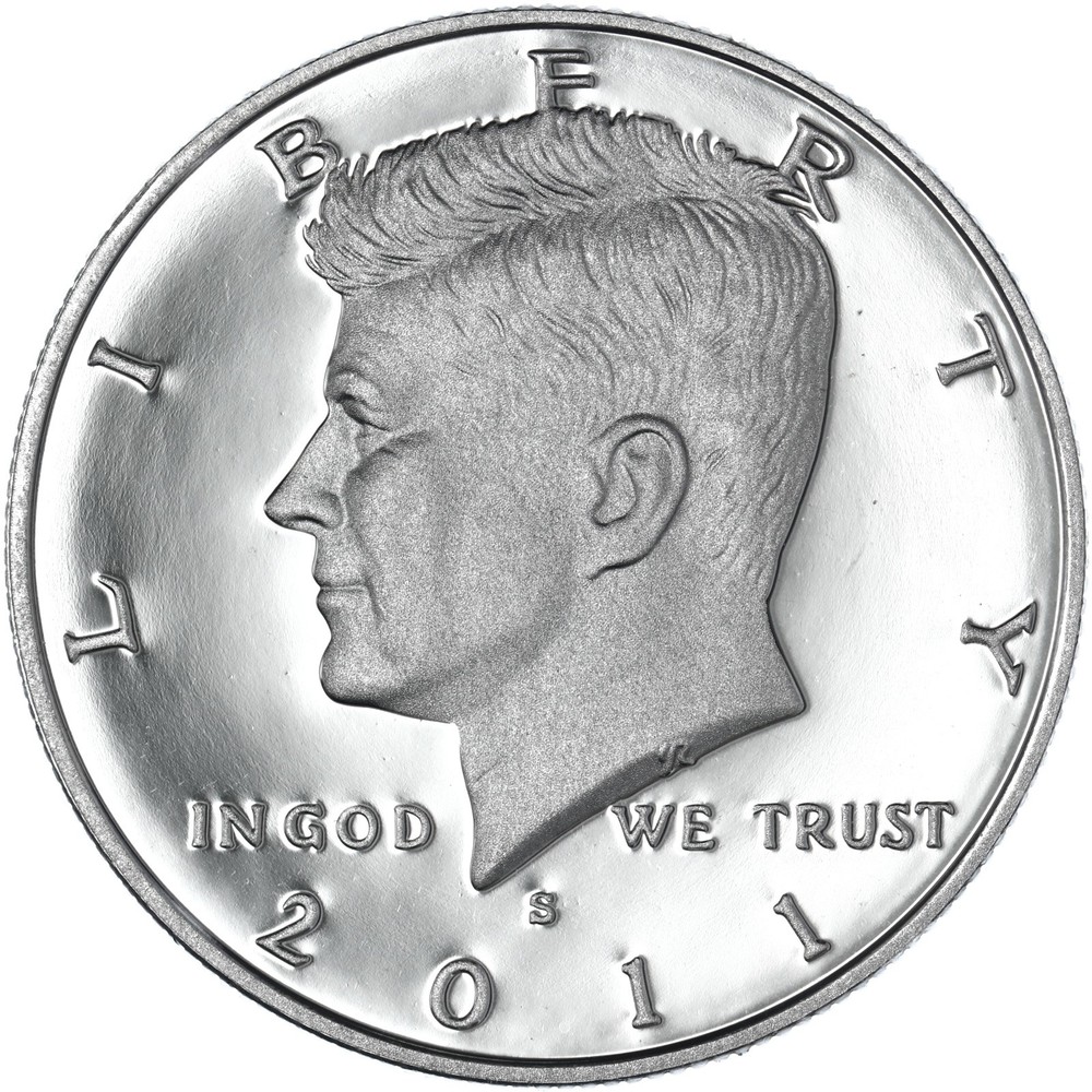 2011 S Kennedy Half Dollar Gem DCam Proof CN-Clad