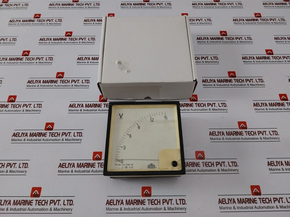 INDOTECH MR 144 Analog Voltmeter 0-15V