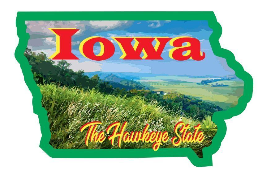 Iowa Sticker