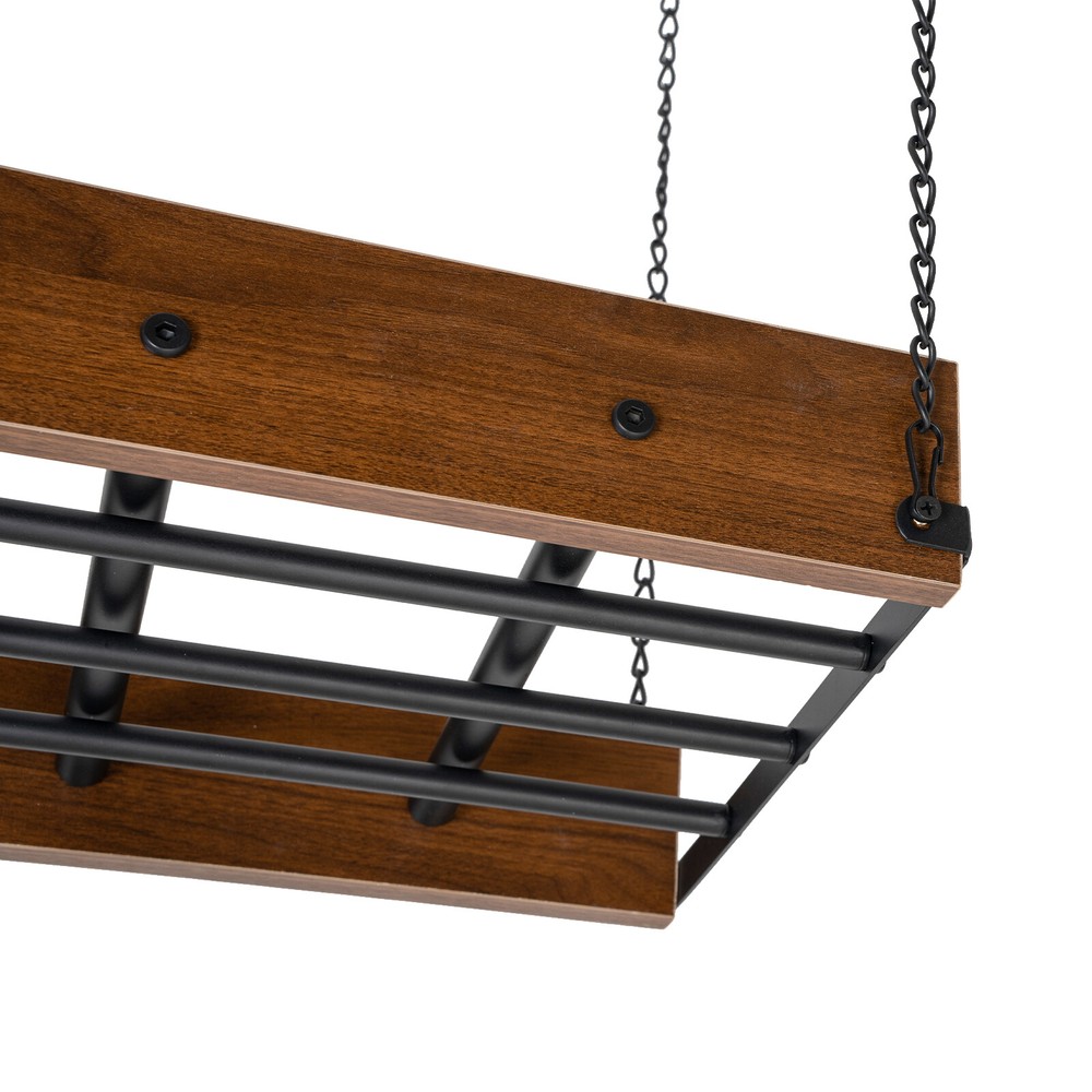 Hanging Pot Holder Pan Hanger Kitchen Rack Cookware Storage Shelf Organizer USA