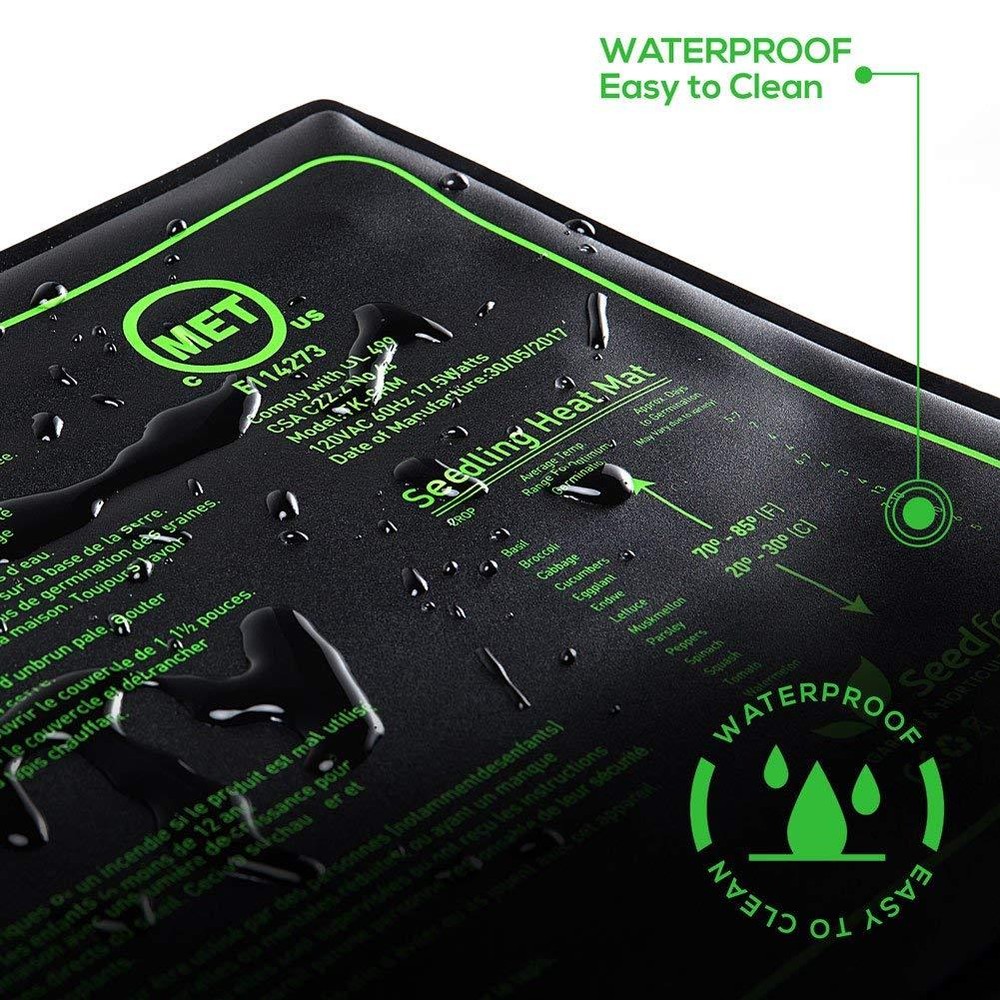 Seedfactor Seedling Heat Mat Seed Starter Heating Pad Germination Propagation US