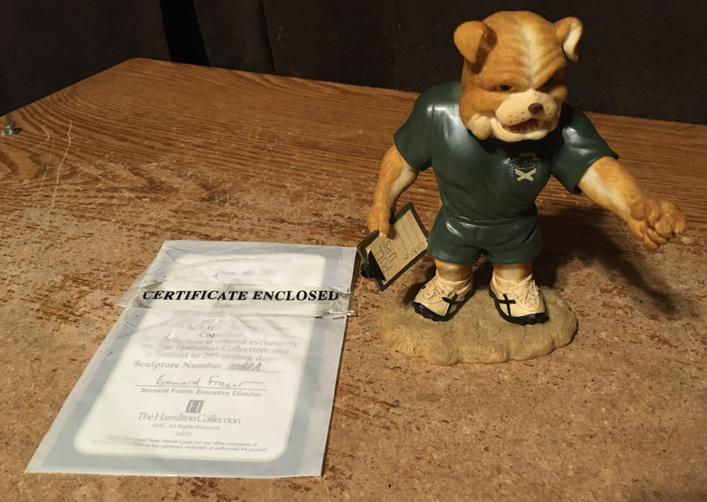 HAMILTON COLLECTION USMC " GIVE ME 20! " USMC BARKING ORDERS / WRONGWAY052