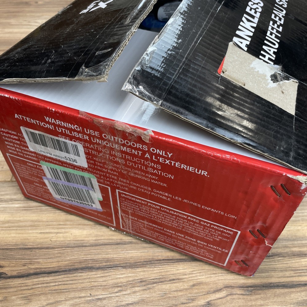 Camplux AY132G Tankless Water Heater (Open Box, New)