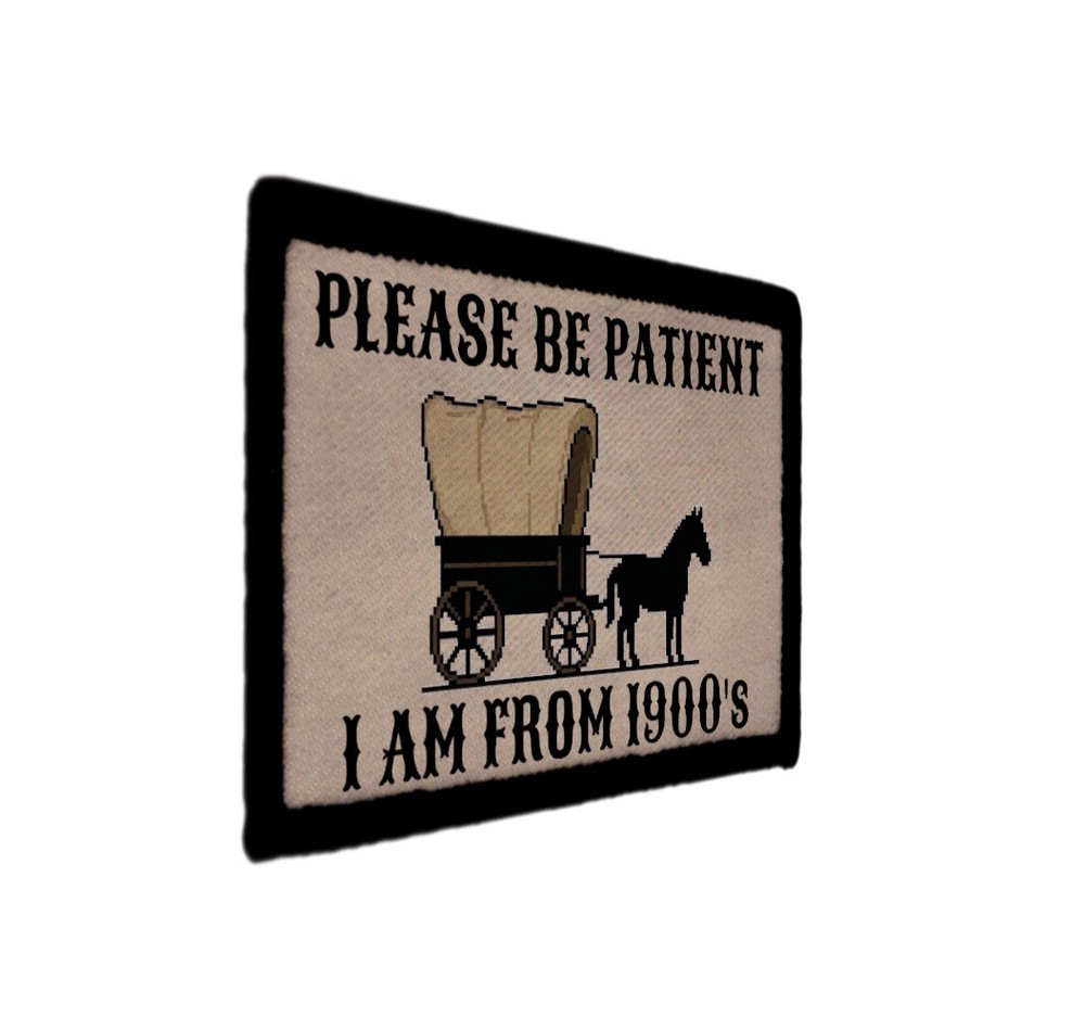 Overencumbered Cannot Run Fallout Boy Patch Sew on [sub]