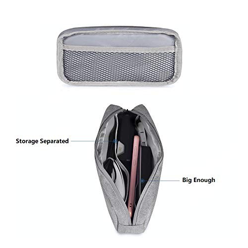 Universal Electronics/Accessories Soft Carrying Case Bag, Durable & Big-Gray